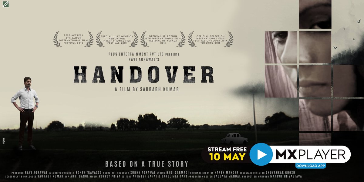 strictlyvikas's tweet photo. “It is poverty to decide that a child must die so that you may live as you wish” #Mother Teresa. The movie is based on an article “Selling one’s child” by @harsh_mander published in the #Newspaper @the_hindu

#Handover streaming May 10th, 2021 on @MXPlayer https://t.co/30SypWIfDJ