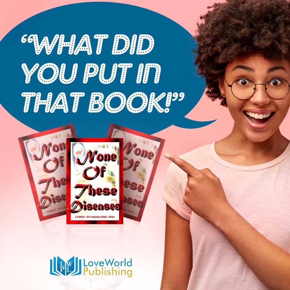 lwplofficial's tweet photo. A free excerpt of the book is available for download, link in our bio. You may read it for yourself and let us know what you think.

Hurry now, this is a limited time offer.
#NoneOfTheseDiseases #LWPL⠀
#LoveWorldPublishing #LivingTheVictoriousLife https://t.co/tvWuMaul34