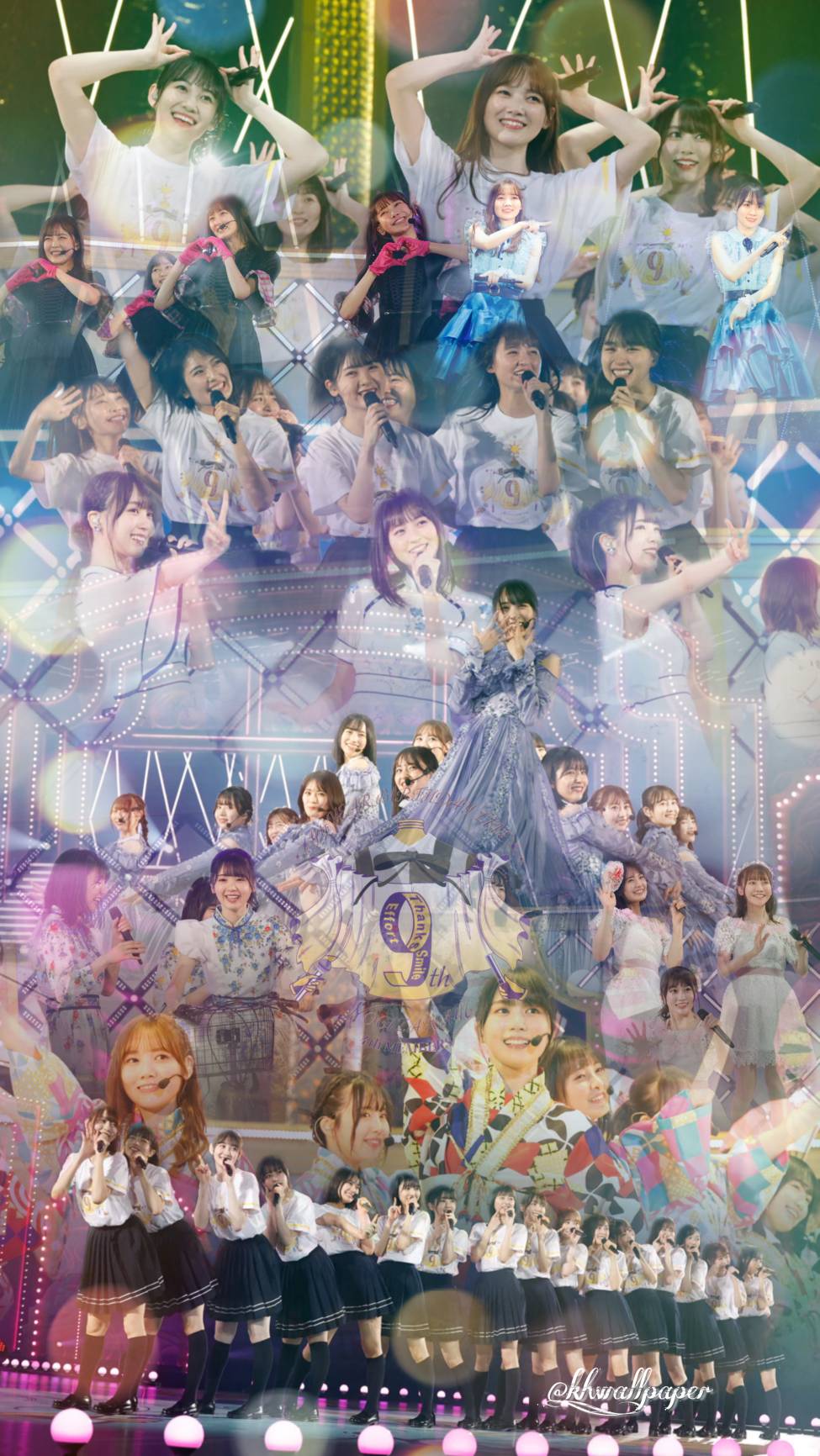 Uzivatel 坂道グループの壁紙作る人 Na Twitteru 新作 乃木坂46 9th Year Birthday Live 4期生 ライブ ご自由に保存していただいて問題ないですが 無断転載はしないようお願いします 保存する際はフォロー リツイート イイネお願いします 乃木坂46