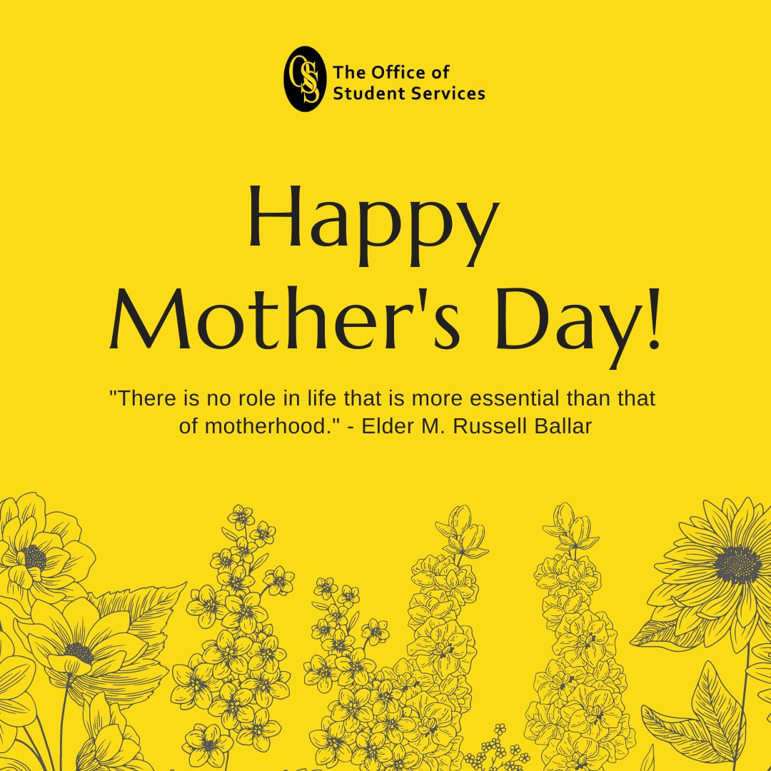 Happy Mother's Day! May it be an enjoyable day for all mothers and may there be continued blessings in 2021.

#UWI #UWICaveHill #OSS