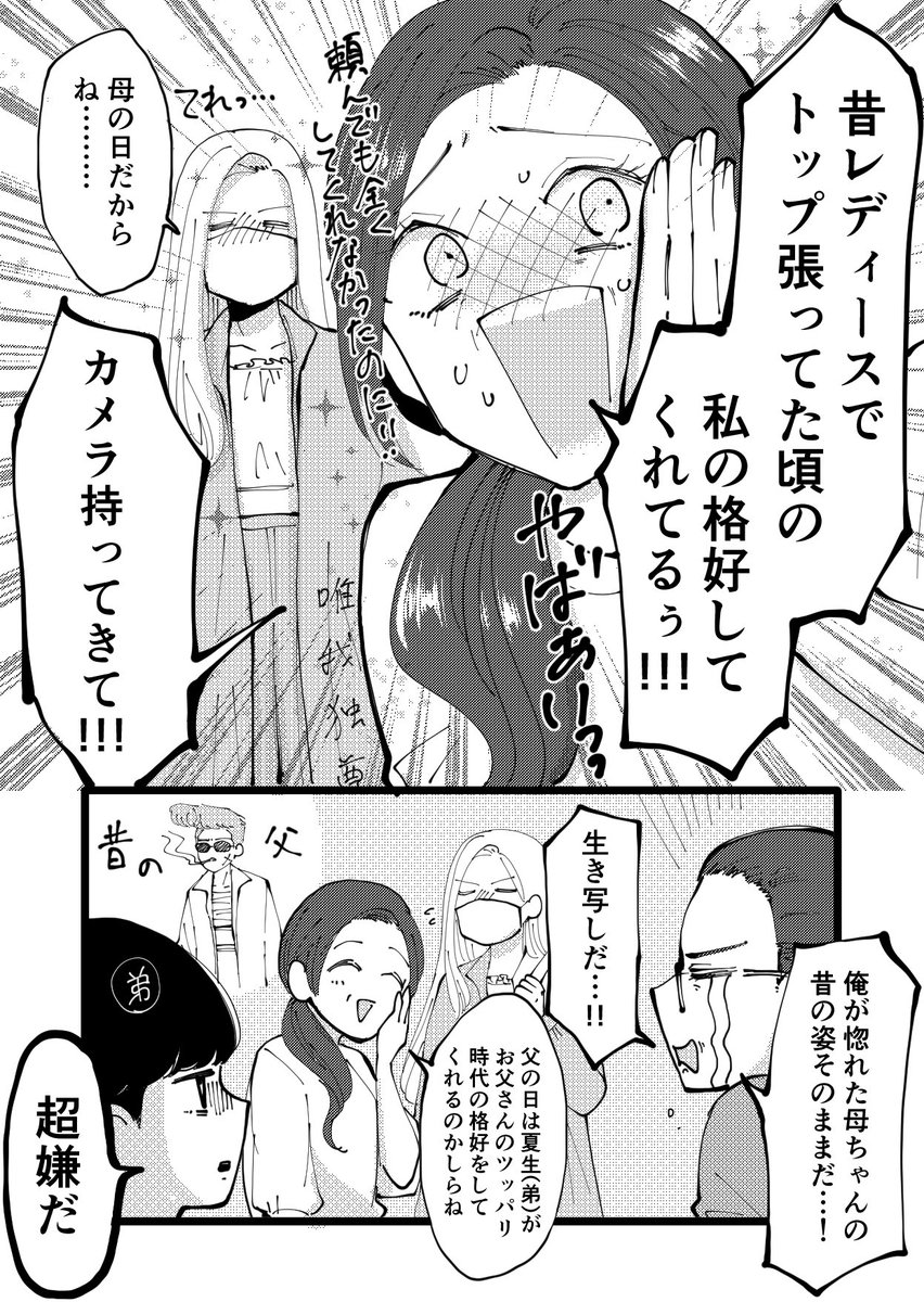 【創作】母の日に 