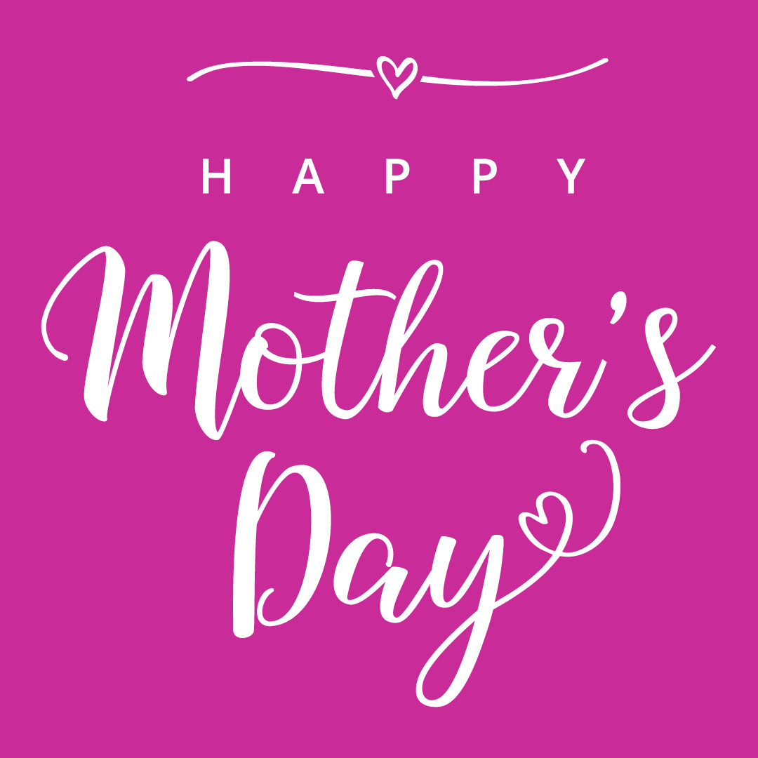 “The loveliest masterpiece of the heart of God is the heart of a mother.”—St. Therese of Lisieux

We wish our moms the happiest of days. Happy Mother’s Day! 💜