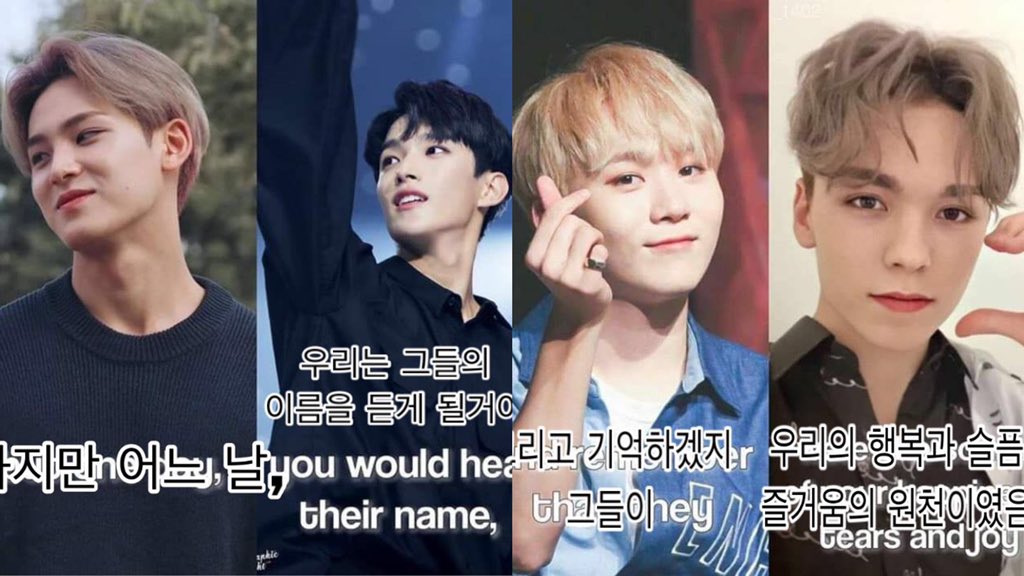 suddenly remembered a post op made last year that made hoshi cry:“in 50 years, this idol right here, will get married and have a family, they will stop performing and stop rapping, you would stop listening to their music, and watching their videos but one day, you would
