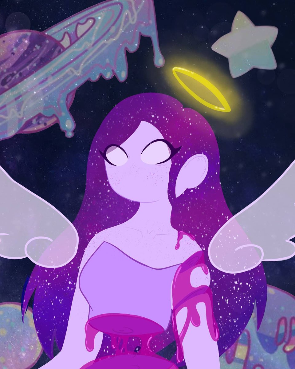 Other_Nicky's tweet image. Galaxy Girl 🌌

#galaxy #digitalart #drawing