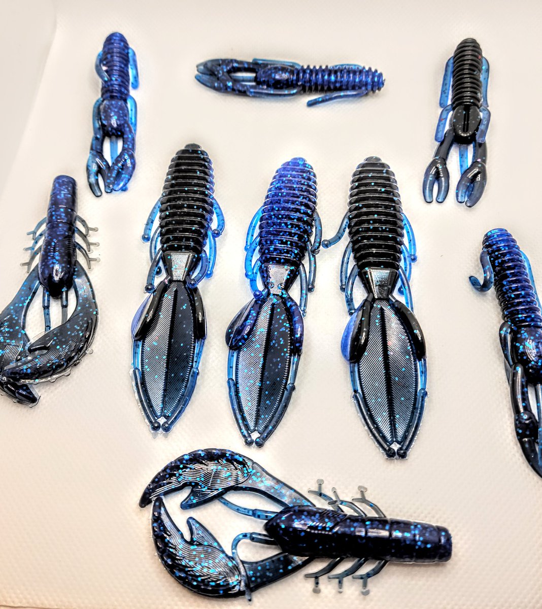 OrcuttAdvantage's tweet photo. You can never go wrong with black/blue baits. https://t.co/Aw7XGwLilW #fishingislife #bassfishing #flippingbaits #baitcompany #crawfish #crawfishseason #fishing #outdoors #getoutandfish #bass #liveingthedream https://t.co/sXylxy7xDm