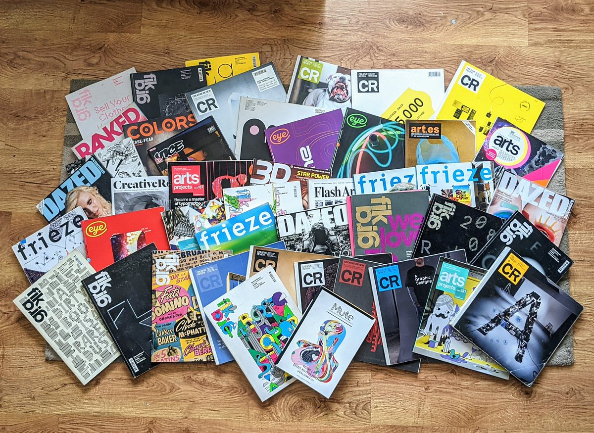 I just hit the graphic design jackpot! Someone I follow on Instagram was thoughtful enough to ask if I wanted them before he threw them out and it's absolutely made my year #thekindnessofstrangers