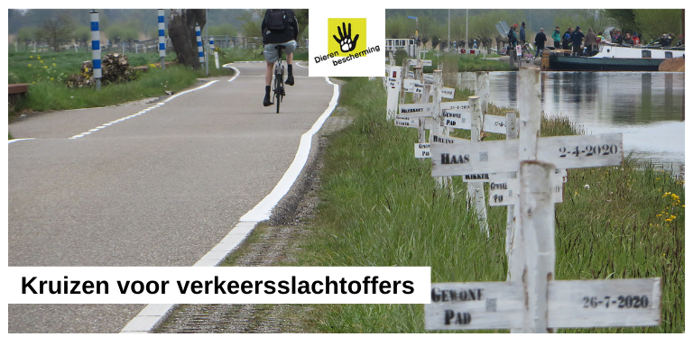 Dierbescherming's tweet image. #blog 'De auto: gemak voor de mens, doodvonnis voor het dier', door programmamanager Femmie Smit.

"Een groep bewoners rond Zwammerdam met een warm hart voor wilde dieren, wilde verandering brengen in het gebrek aan aandacht voor alle dierlijke verkeerslachtoffers".