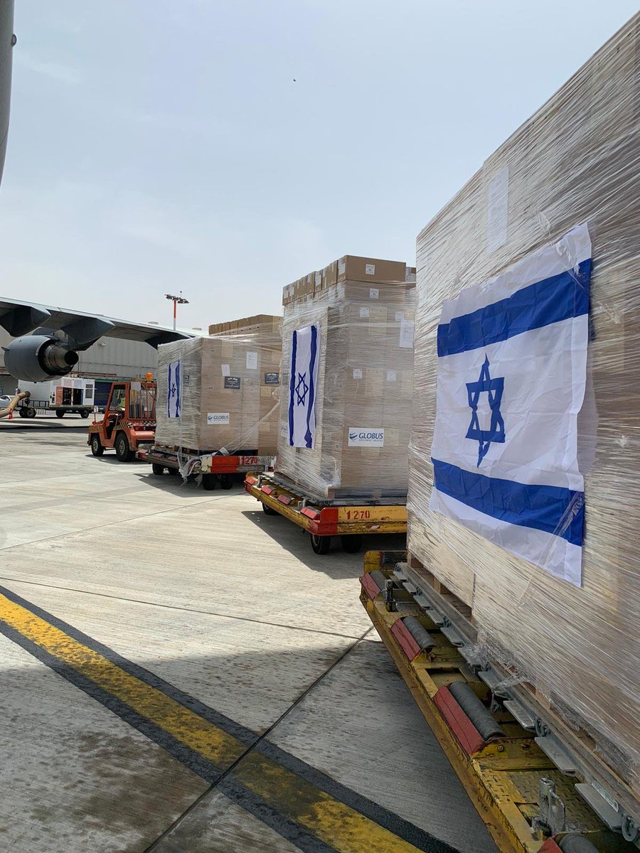 indemtel's tweet image. Another consignment comprising of over 1300 Oxygen concentrators and over 400 respirators are on its way to India from Israel, our strategic partner. 🇮🇳🇮🇱 

Thank you 🇮🇱.

#FightAgainstCOVID19 
#thankyouisrael 
#united2fightcorona 
#IndiaFightsCOVID19 
@IsraeliPM