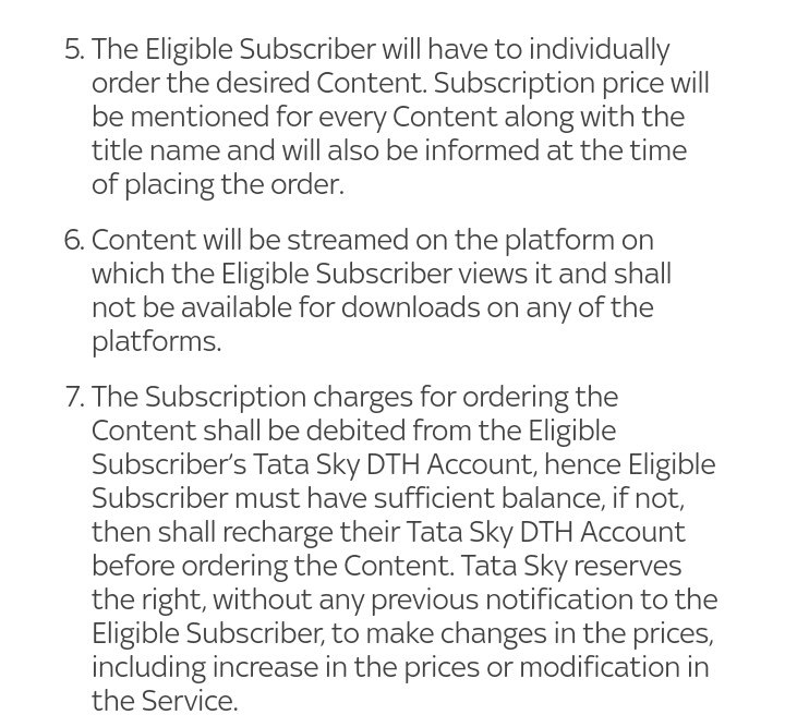 [No. 3] For All The  @TataSky Subscribers! Login On  http://TataSky.com  From Your Registered Mobile No. Or ID! Click on My account  Click On Movie On Orders  Search RADHE  Book Your Date and Time & Then Pay ₹249 as Per Your ConvenienceRead Thru Pic2 & 3 (11/n)