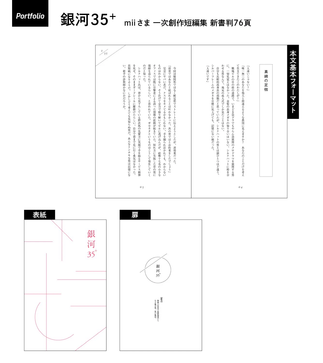 9Q9H○同人小説本文デザイン on X: 