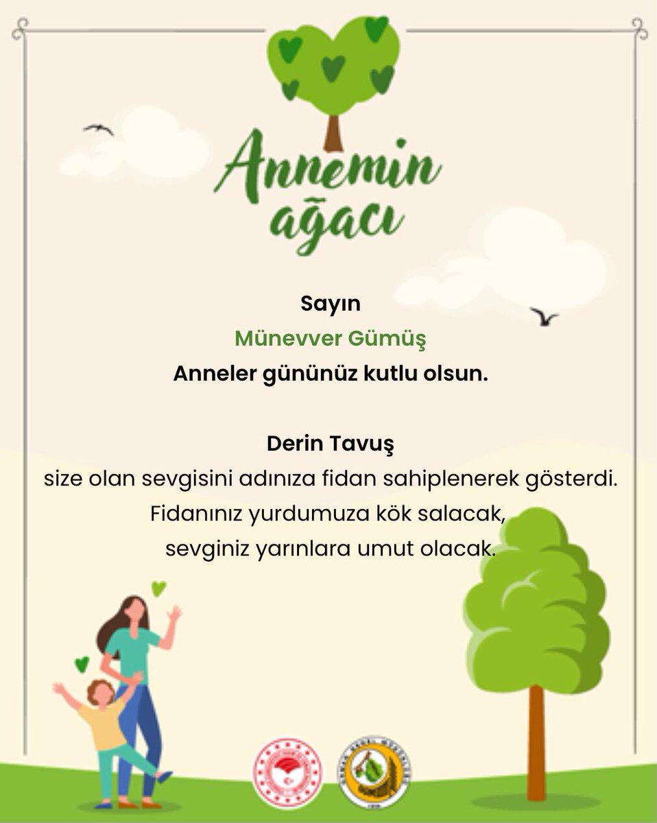 astrolilithyen's tweet photo. Canım Çocuk 💚 Ömrümün sonuna kadar seni sevip, senin için yeşili koruyacağım 🌱 #annelergünü #canımçocuk #deepsmom #derin #anneminağacı https://t.co/YGCUGLMm9D