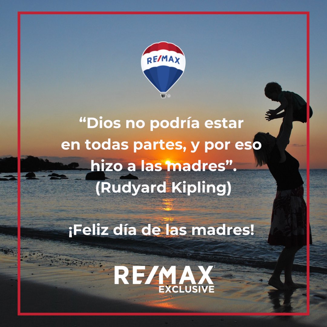 jmraidi's tweet photo. ¡Buenos días! ¡Feliz día para todas las súper mamás 🦸🏻‍♀️! Que Dios las bendiga hoy y siempre y que disfruten mucho su día.🌹

#FelizDiaDeLasMadres♥️ #MamasEmprendedoras #SuperMamas #REMAX #REMAXChile #REMAXExclusive https://t.co/jYJj8tRKAJ