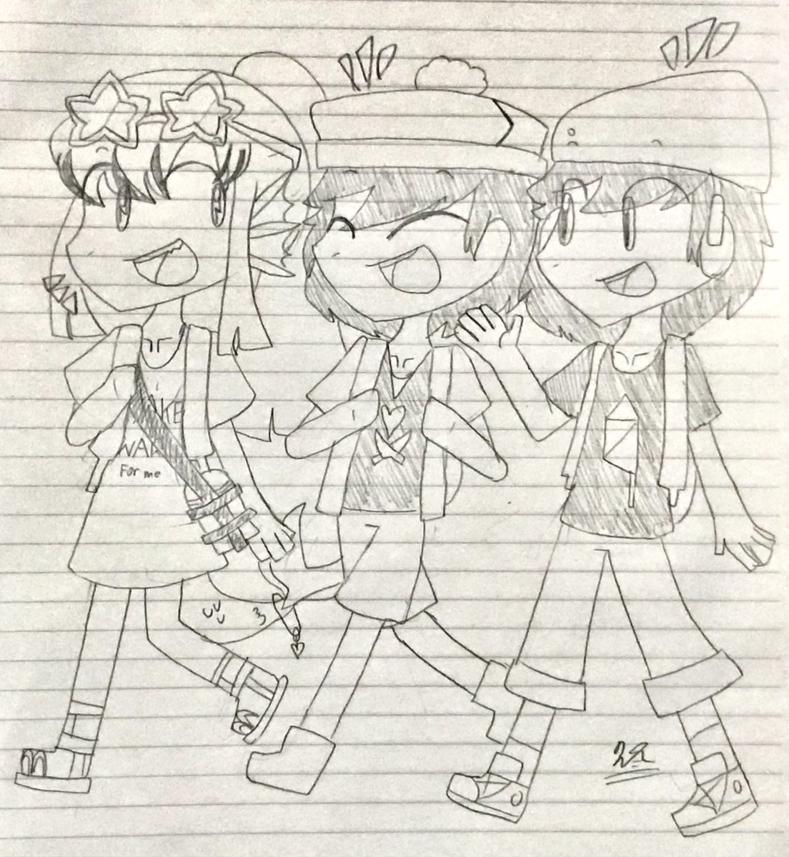 ﾜﾝﾜﾝｵのんたん ポテト欠乏症 いつでもノープラン على تويتر うp主の夢主 絵描きさんと繋がりたい 1mmでもいいなと思ったらrt Fanart うちのこかわいい 夢主 イラスト好きな人と繋がりたい Go To School With My Friends