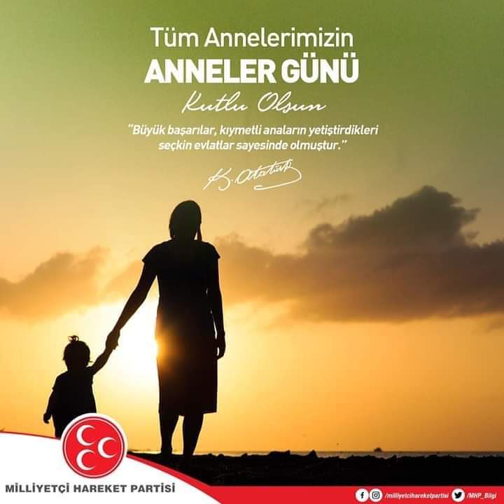 Büyük başarılar, kıymetli annelerin yetiştirdiği seçkin evlatlar sayesinde olmuştur.Kemal ATATÜRK

#annelergunu