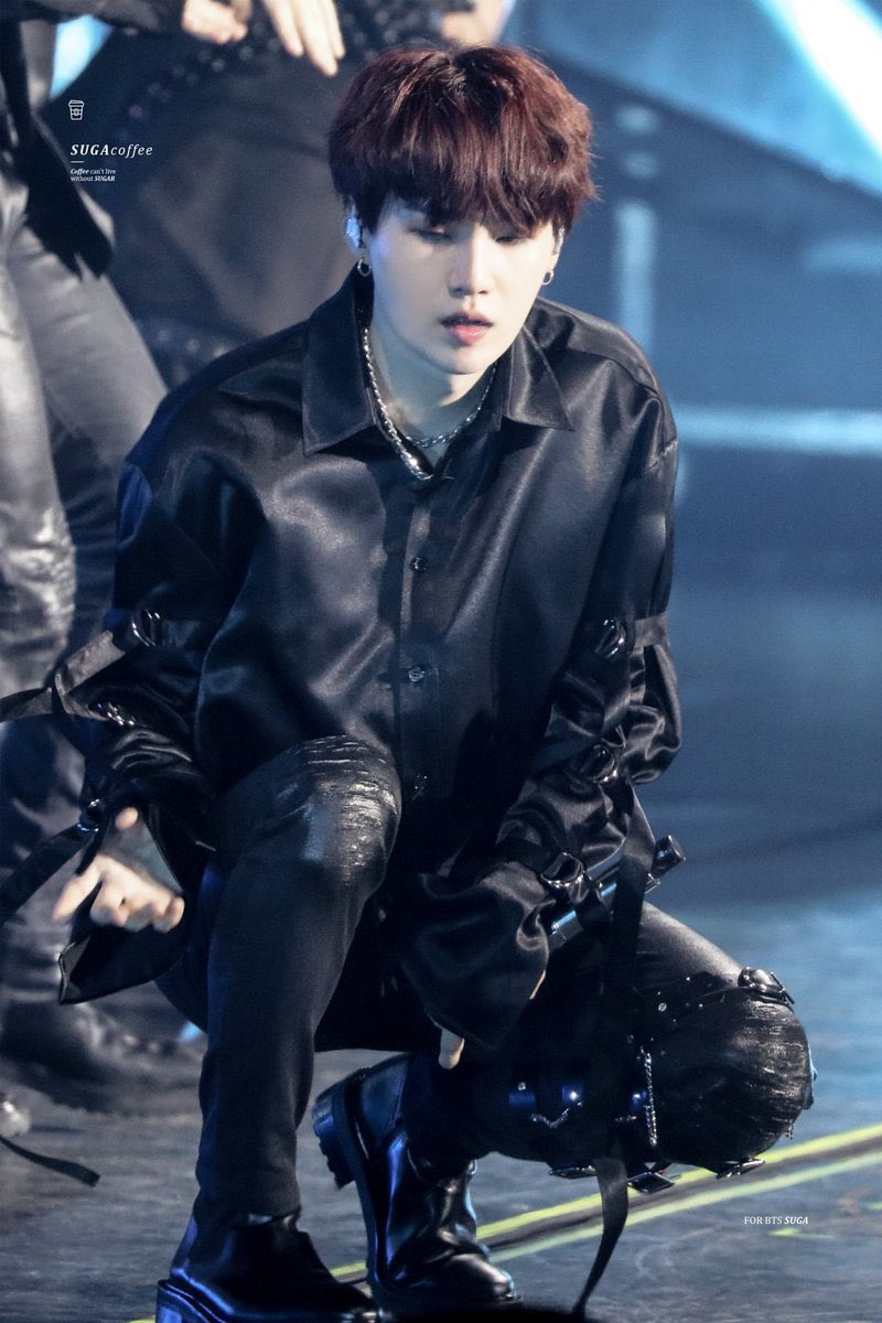 Suga Stage Outfits w/o crop ; A Thread