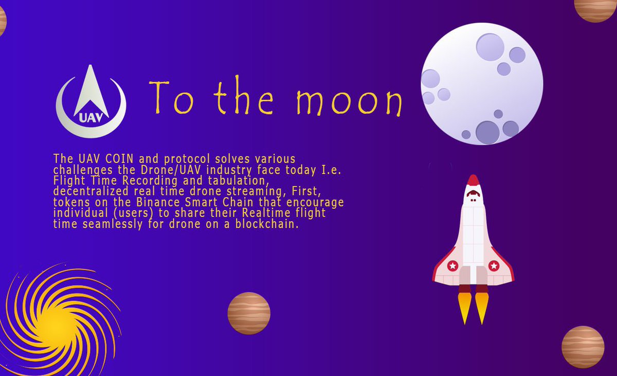 uavcoin's tweet photo. How To Get your UAV Wallet

Step I: Install META MASK or TrustWallet
Step II: Signup and Set it to Smart Chain
Step III: Under Assets Add token
Step IV: Copy the this Contract Address 0x9bb3958566fb5f8ed3cd260e698c56e42cfb2999 and paste it on the address space in MetaMask $ TWT https://t.co/rszdg6EPi3