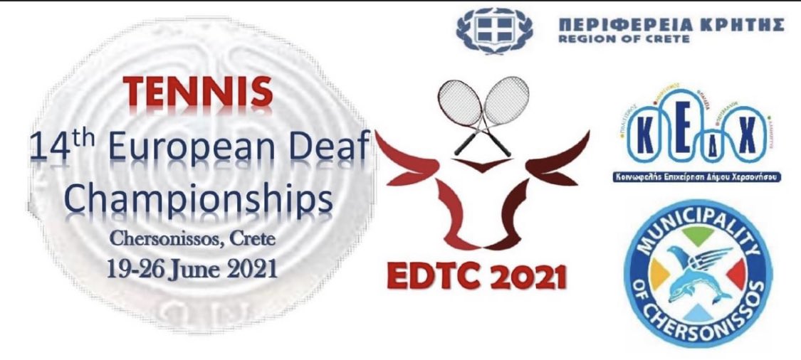 edsodeaff's tweet photo. https://t.co/i6DodM3CGg
#eoak #EDTC2021 #EDTennisChamps2021 #EDTC2021Chersonissos #creteregion #περιφερεια_κρητης #municipalityofchersonissos #EuroepanDeafTennisChamps2021 #LBTA #kedx #LyttosBeachTennisAcademy #TennisWorld #DeafTennis #HSFD #Ελληνική Ομοσπονδία Αθλητισμού Κωφών https://t.co/5BENBxFTVs