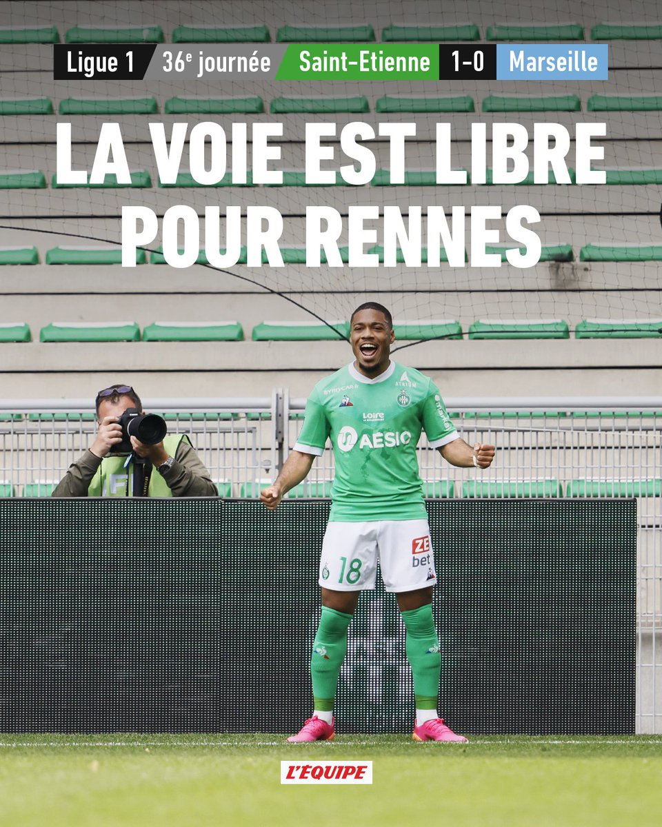 lequipe's tweet photo. L'OM a manqué l'occasion de creuser l'écart dans la course à la 5e place : https://t.co/CruHFaSSsX #ASSEOM

📊 Le classement : https://t.co/K4cUWYx3hX https://t.co/XK3e82c5if