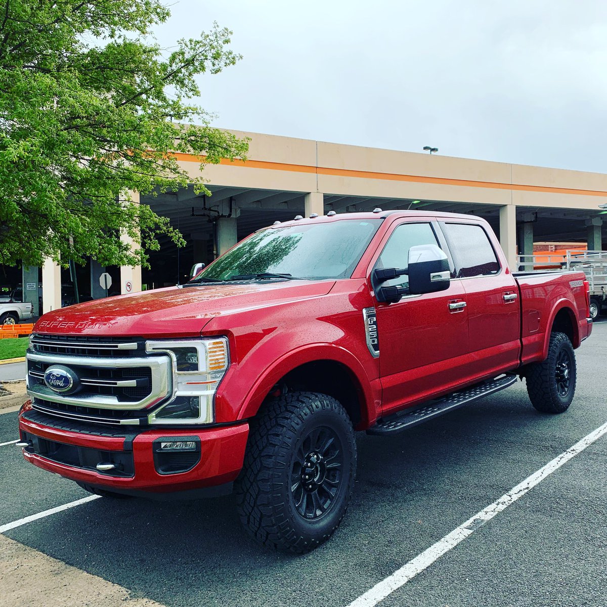 My daily driver this week #naturalhabitat #fordF250