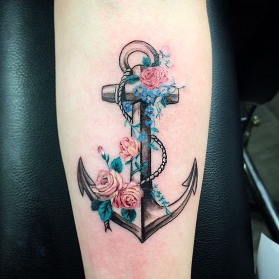 Since an anchor can be displayed in different creations and sizes, there are also a lot of possibilities where anchor tattoos can be placed on the body:- Behind the ear- At the wrist- On the finger- On the upper arm- On the chest (especially in men)