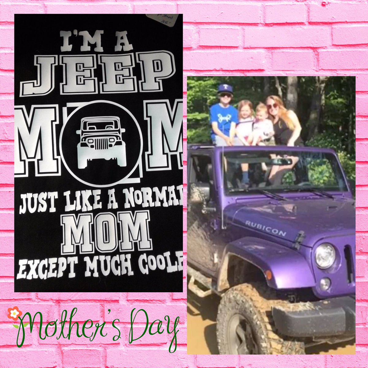 THEJeepMafia's tweet photo. The Jeep Mafia wishes all you Jeep moms an amazing Mother’s Day! 💖💓💕💗💞 https://t.co/UGJw0zywL5