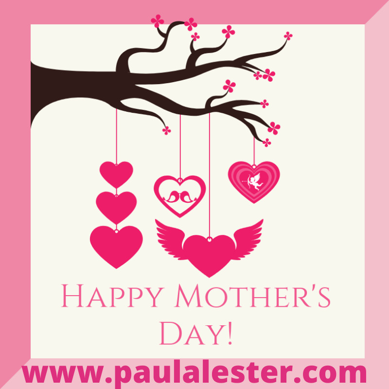 Happy Mother's Day to all the moms, mother figures, moms-to-be, and those who long to be moms. 

I'll be enjoying the day with my daughter, who has many exciting things planned for us :)