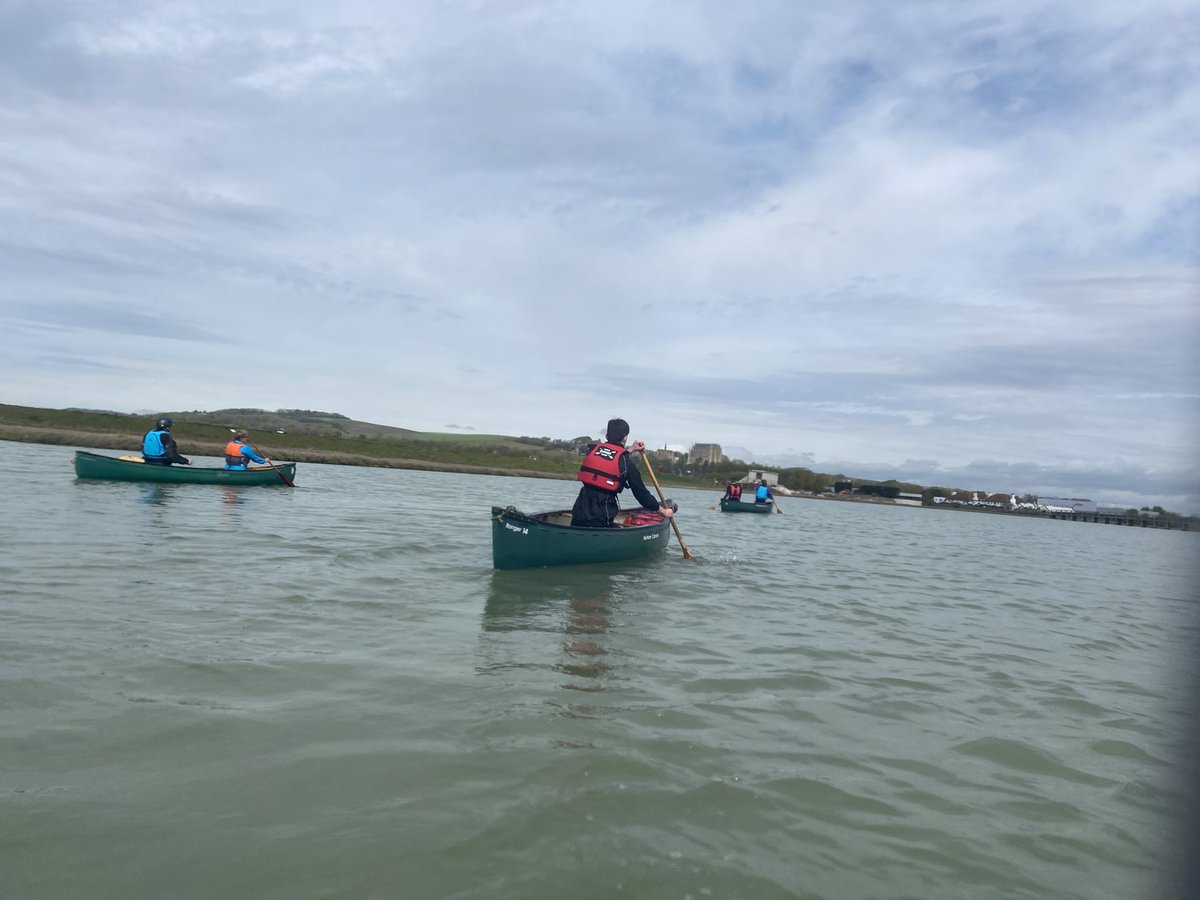 Really nice to be back working with young people on the water this weekend. Definitely a weekend of two halves wet windy and horrible yesterday but blue skies and sunshine today.