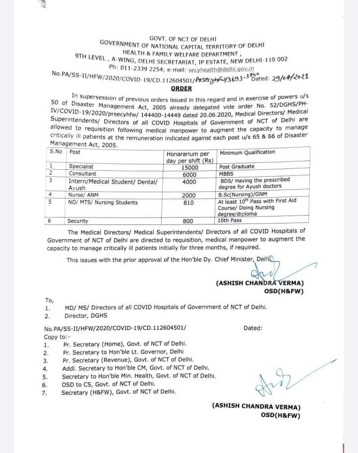 आदरणीय <a href="/rajnathsingh/">Rajnath Singh</a> जी यह पेंशन काट कर मुआवजा देना इस भयंकर #CoronaSecondWave #CoronavirusIndia #CoronavirusPandemic #Corona2ndWave त्रासदी
में फौजी चिकित्सकों के लिए क्या अनुचित नहीं ? यह पत्र पढ़कर खेद हुआ। अन्य प्रतिष्ठानों में इस प्रकार का व्यवार नहीं किया जा रहा है।