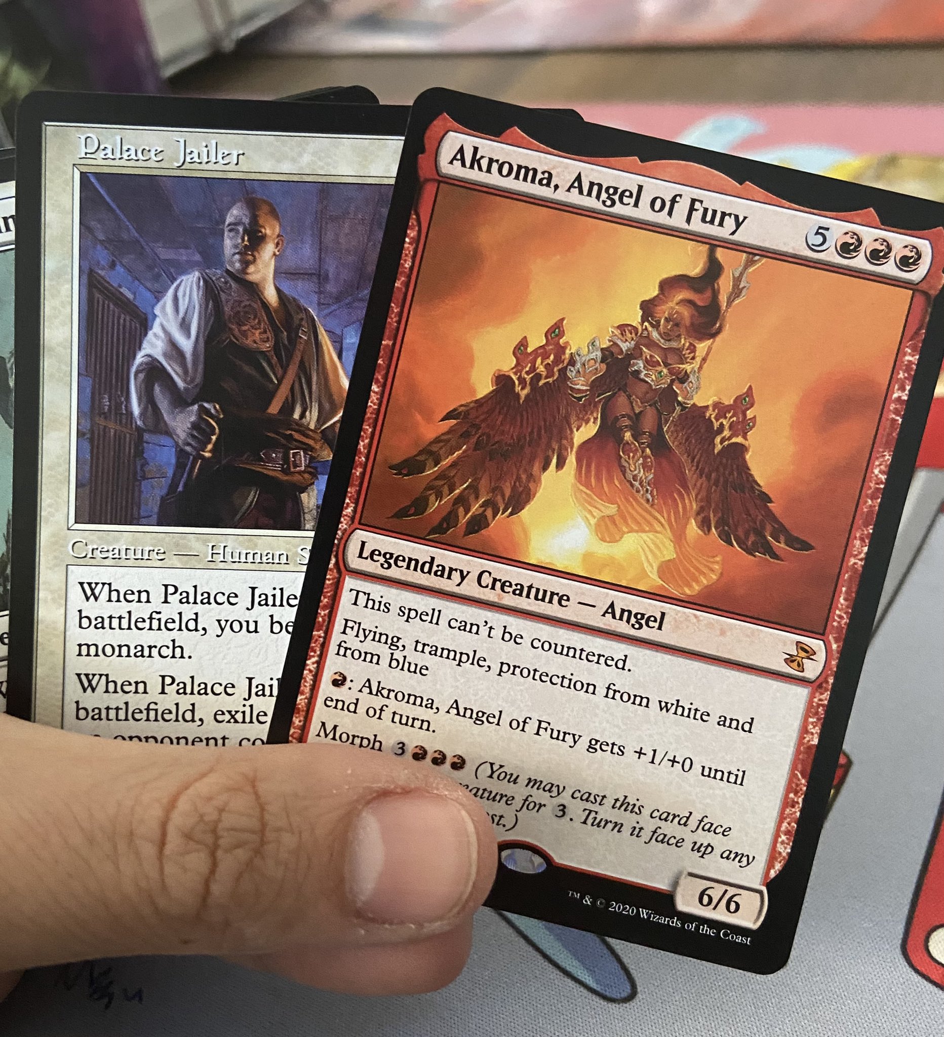 Andrea Mengucci on Twitter: "Time Spiral draft. I would say this was an ok  Pack1. 🤗 I took Palace Jailer but feels weird to pass Akroma! 😱  https://t.co/iCkOP8sr8H" / Twitter