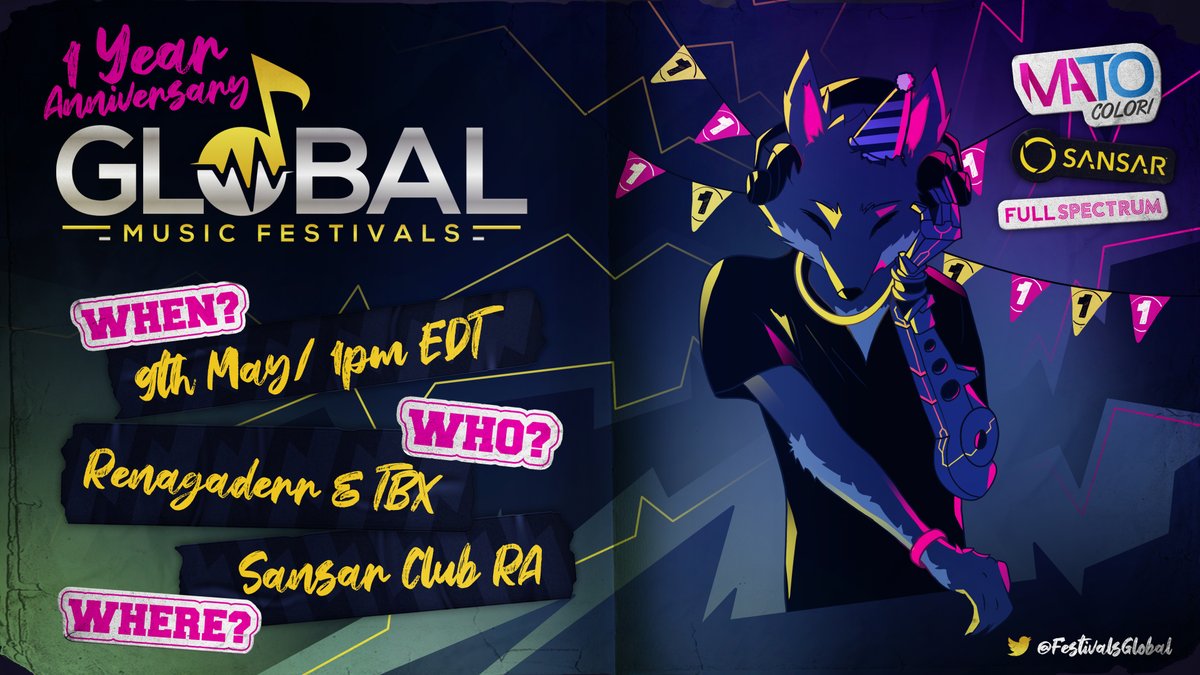 FestivalsGlobal's tweet photo. 1 year we have been doing Global its time to party in Club Ra. join us later in Sansar and Twitch @SansarOfficial #globalmf https://t.co/iMoIyWb1qJ