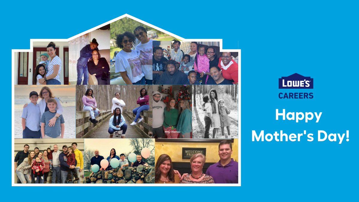 There are so many amazing moms at Lowe's Home Improvement and we celebrate each of them for making home special. From all of us at <a href="/Lowes/">Lowe's</a>, Happy Mother's Day! #MomsOfLowes #MothersDay #Home #Mom