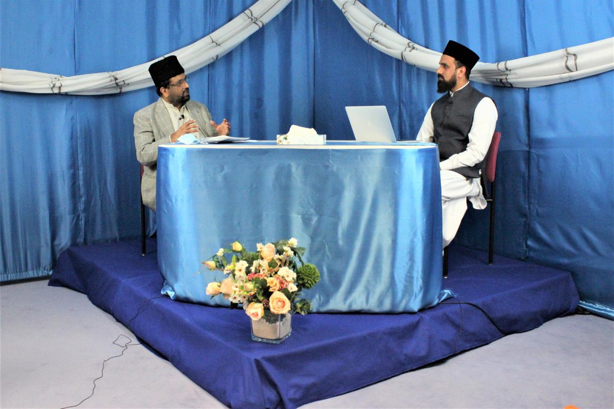 AMJRuesselsheim's tweet photo. Glaubensstärkende Sitzung zum Thema "Die Erfüllung der Gebete" fand am 08.05.2021
Live aus Rüsselsheim statt

@AhmadiyyaDE #Islam #Fasten #Muslime #Glauben #Religion #Ahmadiyya https://t.co/AzkTMLyETW