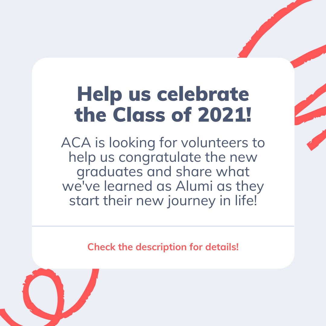 WPI_ACA's tweet image. Help us congratulate the Class of 2021! 🎓 We are looking for alumni to share what they've learned in their post-collegiate journeys.  Do you want to give advice or talk a bit about your industry? Email us at wpiacaexec@gmail.com for details on recording a video to add!