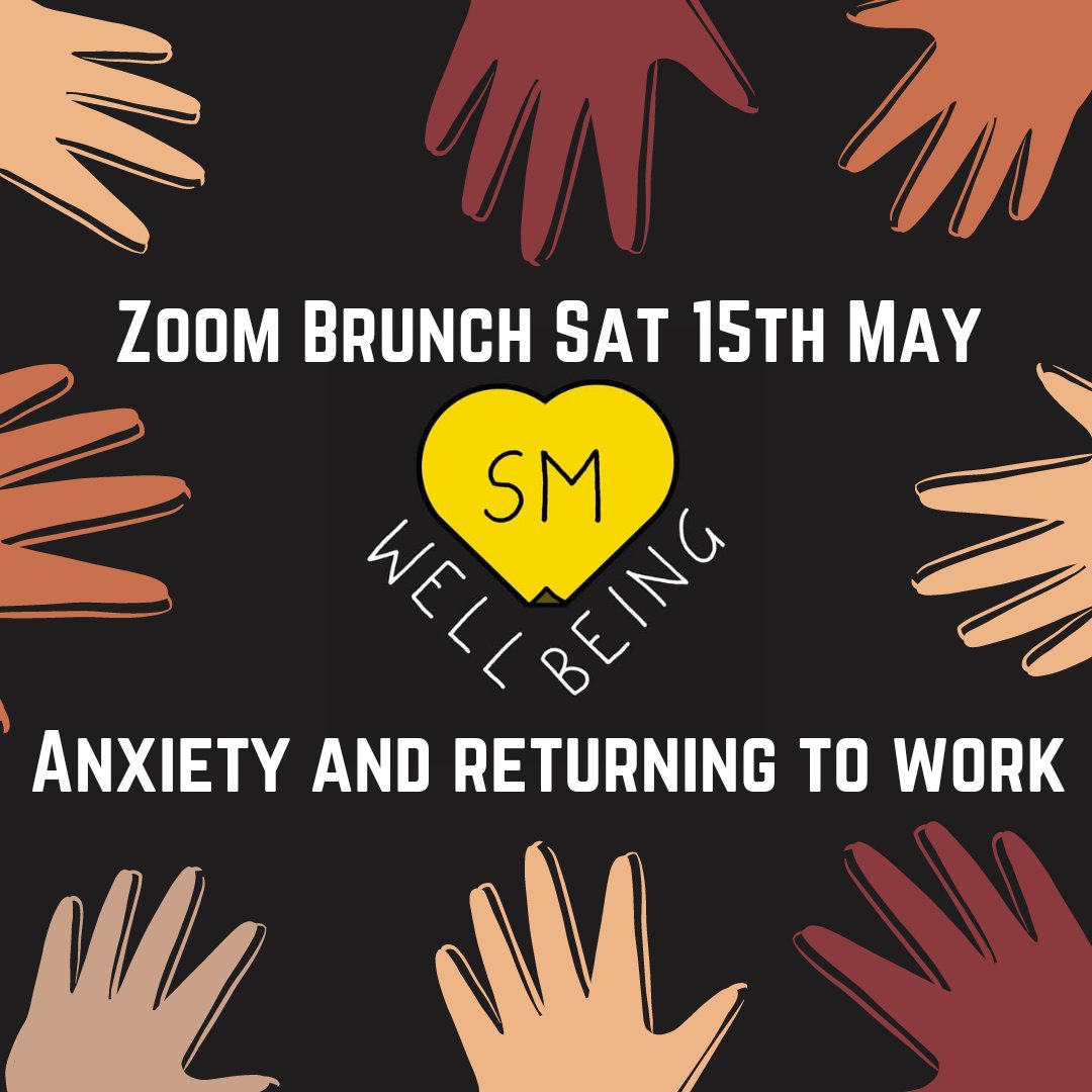 Join us on Saturday morning for a peer chat about anxiety and returning to work. All welcome, you don't have to be in stage management. 
bit.ly/332Rpnb

#SMWellbeing #MentalHealth #Anxiety #PeerSupport #StageManagement #StageManager #ReturningToWork #Theatre