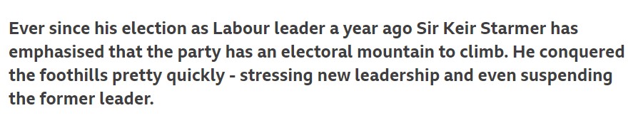 ....just “impartial” BBC journalists applauding the suspension of Jeremy Corbyn (for making a statement specifically protected by the EHRC report) as a positive stepConquering a foothill! /12