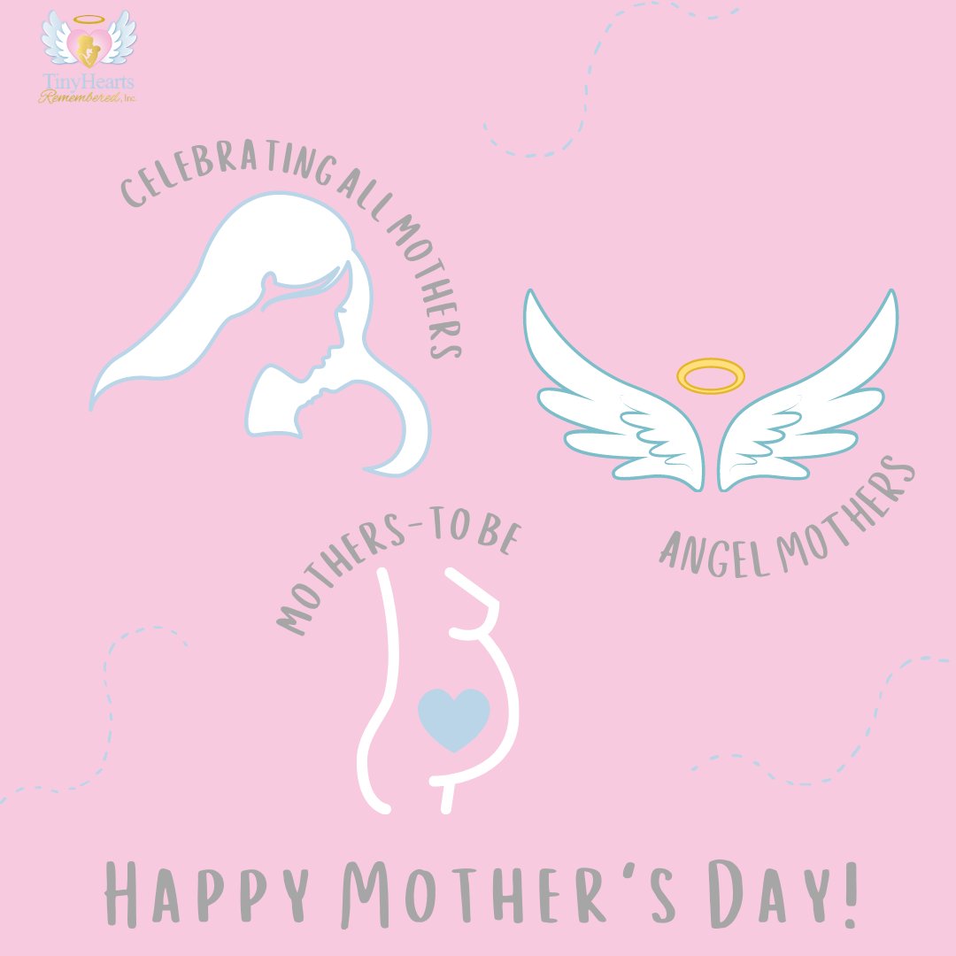 Celebrating ALL Mothers ❤ Happy Mother's Day to the moms, angel moms, and mommies-to-be from Tiny Hearts! 
.
.
.
.
#mothersday2021 #angelmoms #mothersday #tinyheartsrememeberedinc #healtogether