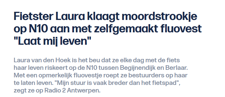 Betonwoede's tweet photo. Regionieuws. In VL kan je als gewone burger binnen enkele weken een 26 m zwembad in je tuin hebben😍. Dat fietsers 50x zo lang moet wachten op een veilig fietspad, is een kwestie van zeer juiste politieke prioriteiten👌. Laura kan toch de auto nemen?!?🤦‍♂️https://t.co/ItkL8MB0mO https://t.co/XA7tBAbQmw