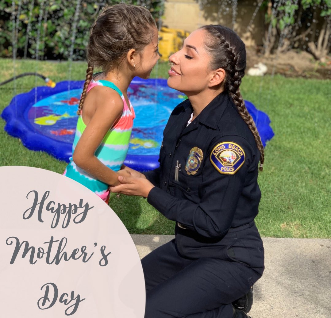 Wishing all the moms, moms-to-be, and mother figures out there a #HappyMothersDay 💐 

We’re especially proud of the moms who will be spending the day serving &amp; protecting our beautiful City! #LBPD #ThankYouMom #LongBeach