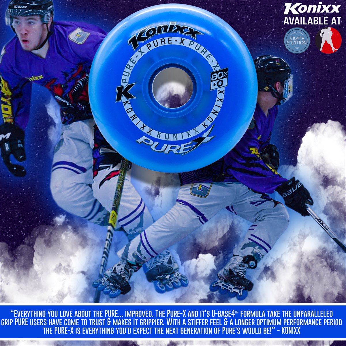 GIIROSports's tweet photo. 🇬🇧 With the U.K. returning to rinks.. There’s no better time to get yourself some new wheels ready for the tiles 🧿 The @konixxhockey PURE-X 🧿 Available at @SkateStationUK &amp; @PuckStopUK 🇬🇧 🕺🏽 #TheBlueOne - @RollerdadNews https://t.co/bQxyDMLAha