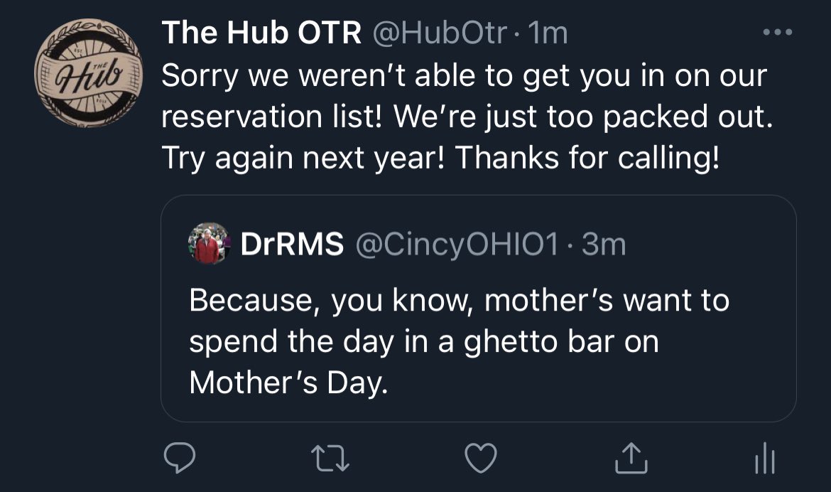 The Hub OTR tweet media