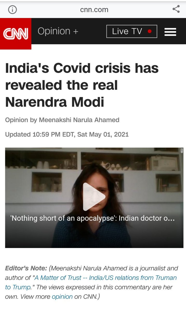 And  @CNN too https://www.cnn.com/2021/05/01/opinions/india-covid-second-wave-narendra-modi-ahamed/index.html #ModiMadeDisaster 8/n