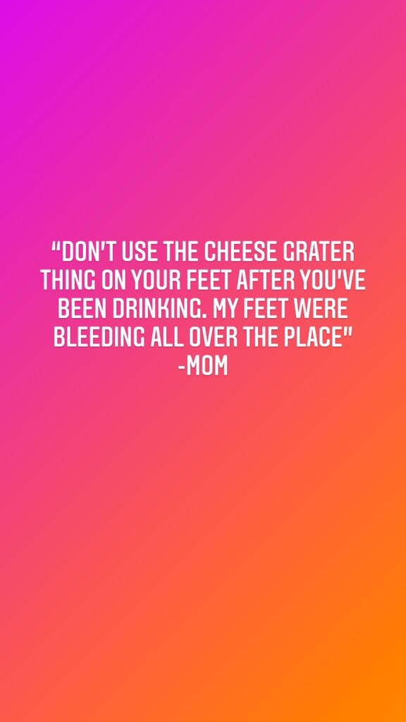 jessesheets11's tweet photo. Celebrating Mother’s Day by posting a few of my moms best quotes. I aspire to be this cool when I’m a mom. https://t.co/9lJK5h1yZD