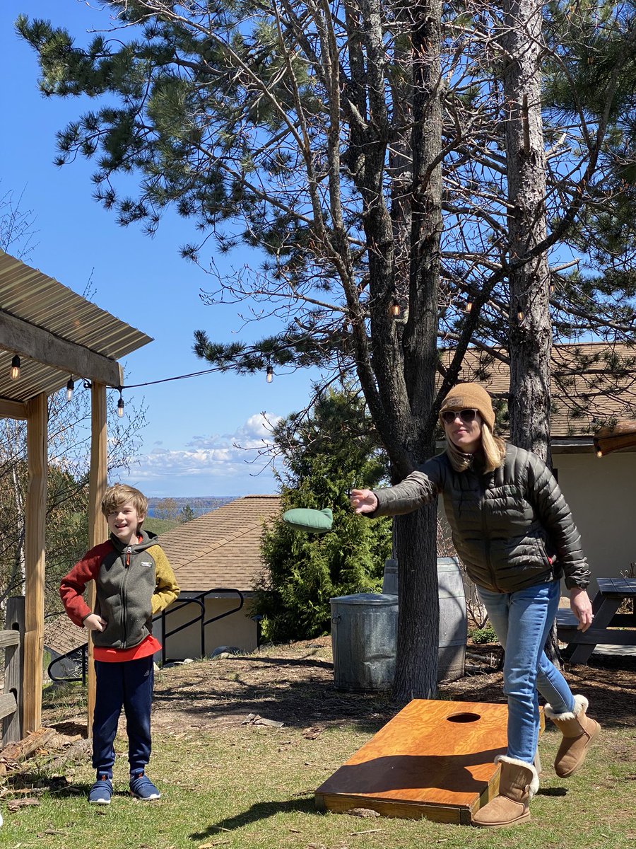 seymore's tweet photo. Moms love cornhole. https://t.co/ImKRsGjrIQ