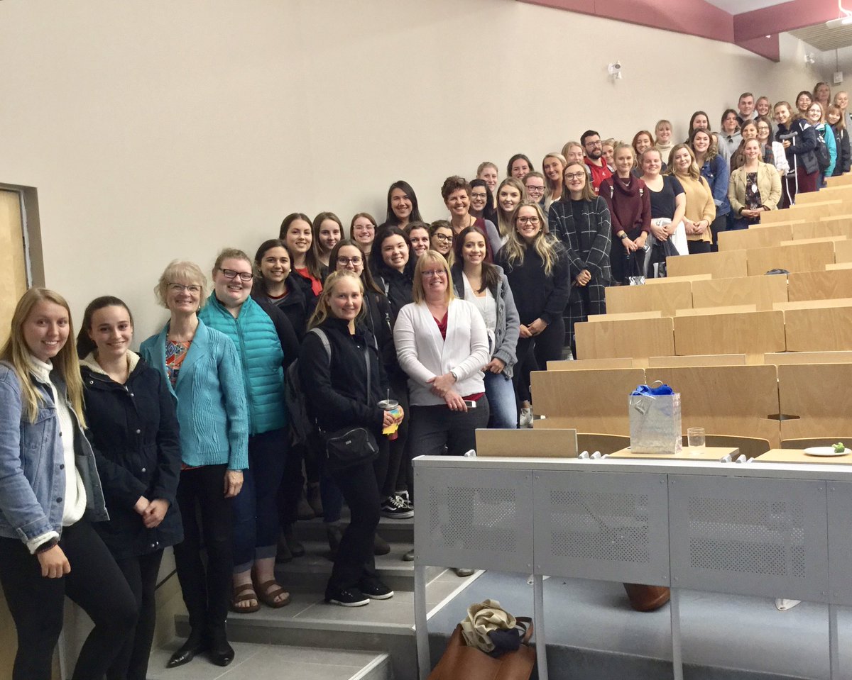 Congratulations to recently retired <a href="/AcadiaNutrition/">Acadia Nutrition</a> Director <a href="/BarbAnderson4/">Barb Anderson</a> whose distinction as Professor Emerita was shared during today’s <a href="/AcadiaU/">Acadia University</a> Convocation. Barb, who is an <a href="/acadia_alumni/">Acadia Alumni</a> ‘77, will continue to contribute to the SND &amp; the university 💐🎉