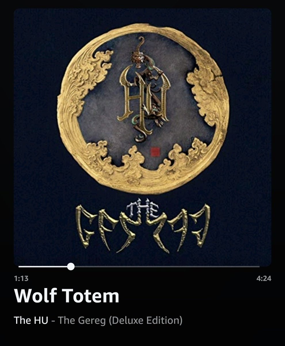 GassiTheCat's tweet photo. Mongolian folk/rock...maybe metal?...is possibly the most exciting new thing I've heard this year. Thanks @caneandrinse's #SoundOfPlay for the nod about #TheHu https://t.co/VHoq2F3LVI