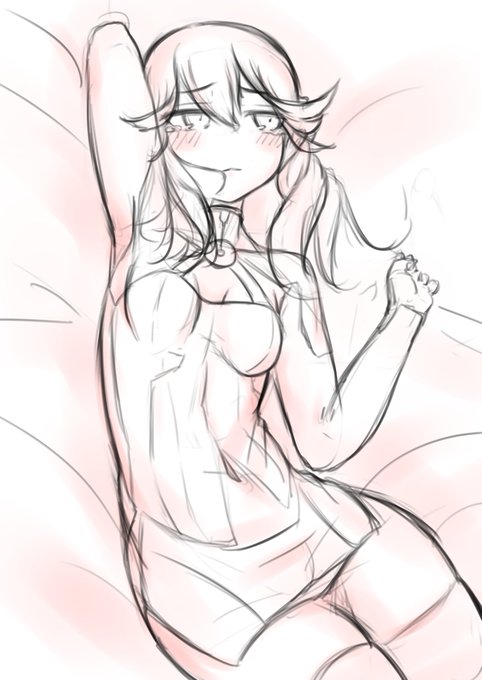 らくがき(お顔の描き方が迷子になった 