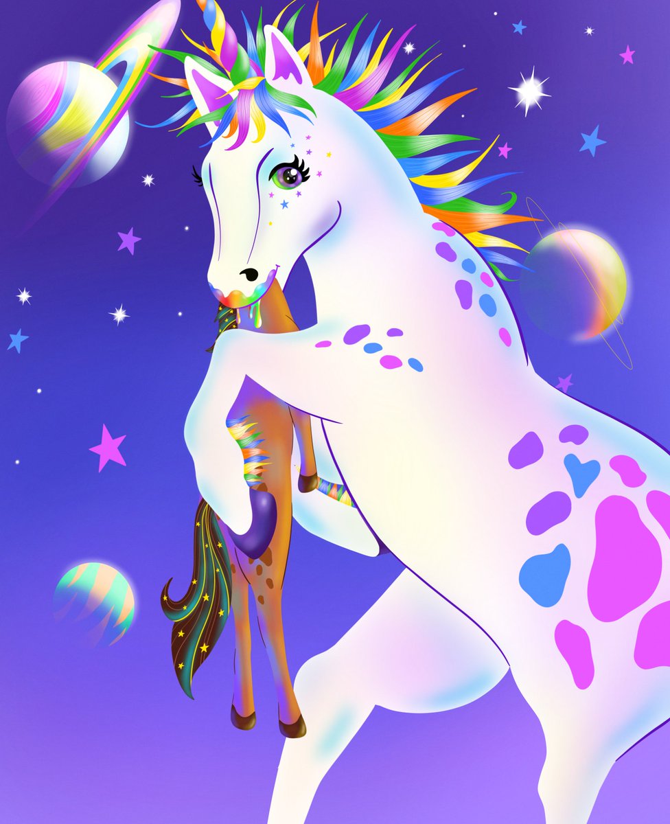 jpbrammer's tweet photo. Saturn Devouring HER Son 😌
🦄🌈art by me🪐✨ https://t.co/DFzxZcrbcz