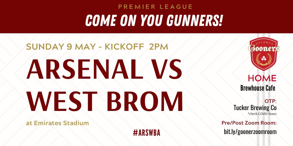 What a way to wrap up the weekend!  GO #ARSENAL! 
<a href="/Brewhouse_Cafe/">Brewhouse Cafe</a> #gooners #arsenal #arswba