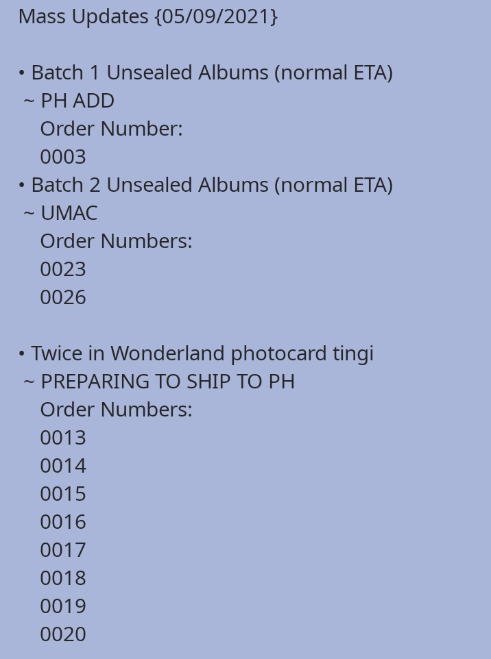 kclicksph__'s tweet photo. #KUpdates ✨

Mass Update - 05/09/2021 https://t.co/9HZfhRALxV