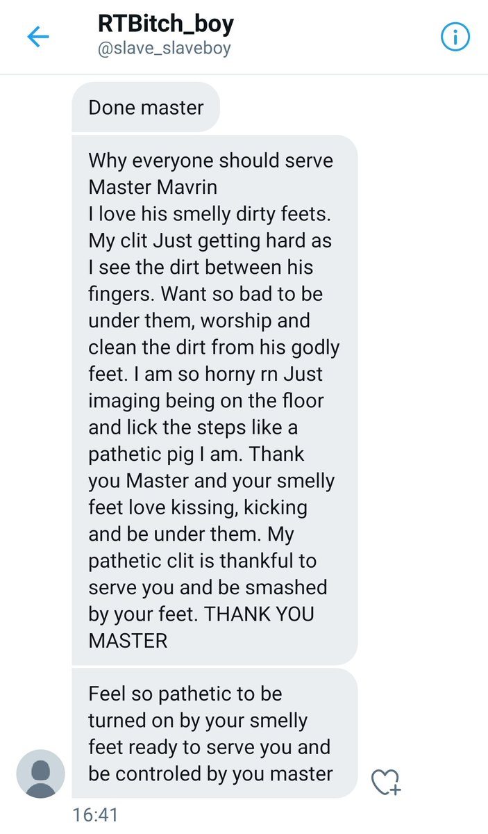 MasterMavrin's tweet photo. Look at this pathetic slave of mine. He cant controll himself and understands that I'm a real Alpha 😈

#findom #hot #alphaMaster #alphaslave #findomking #drain #domination #malefeet #sweatyfoot https://t.co/AwdBpnSf5q